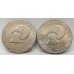 UNITED STATES OF AMERICA 1776 - 1996 . ONE 1 DOLLAR COINS . BICENTENIAL